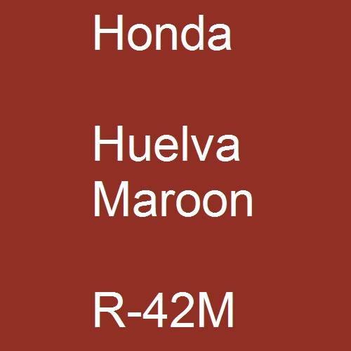 Honda, Huelva Maroon, R-42M.